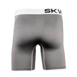 SKVI Gray-White Performance Boxer Briefs 1-Pack
