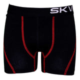 SKVI 3-Pack Boys Boxer Briefs Red-Black