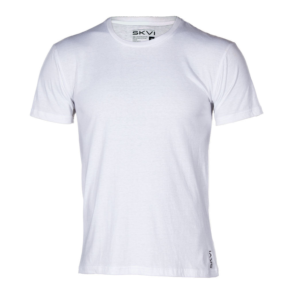 Dempsey brugervejledning forælder White Crew Neck Shirts 2-Pack – SKVI