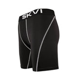 SKVI Black-White Performance Boxer Briefs 1-Pack
