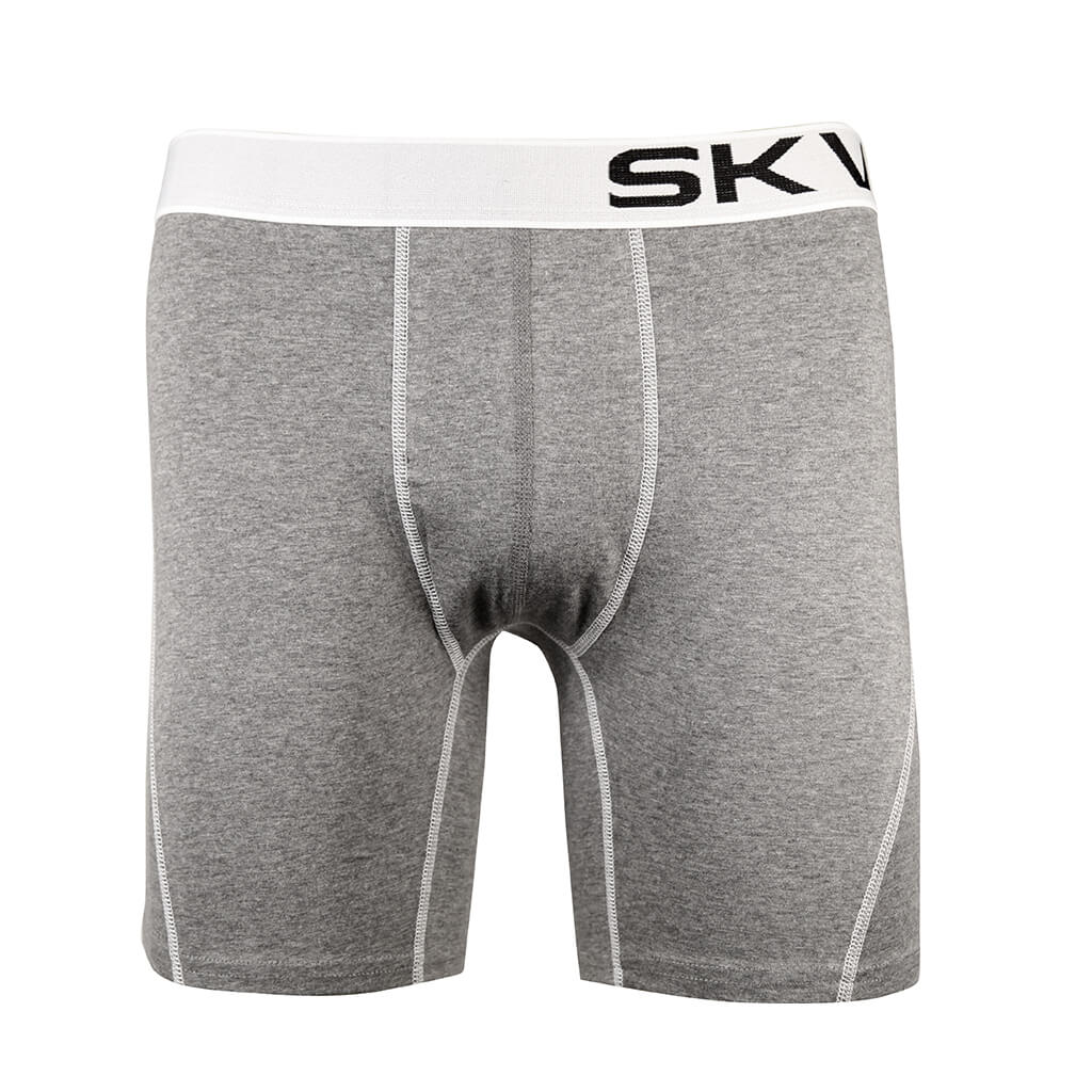 SKVI Gray-White Boxer Briefs 2-pack