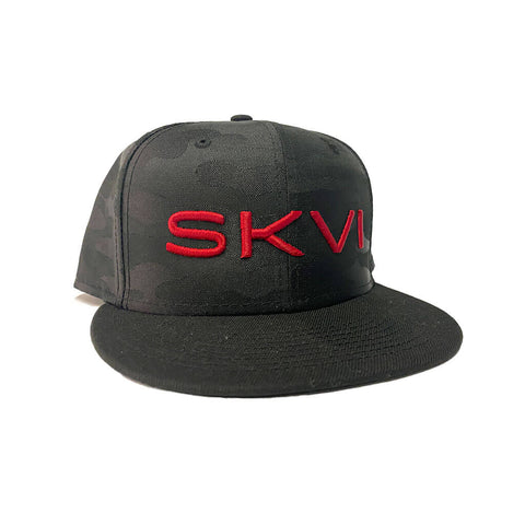Limited Edition SX22 Camo Snapback | Black Camo + Red SKVI Logo