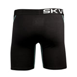 SKVI Black-Teal Boxer Briefs 2-pack